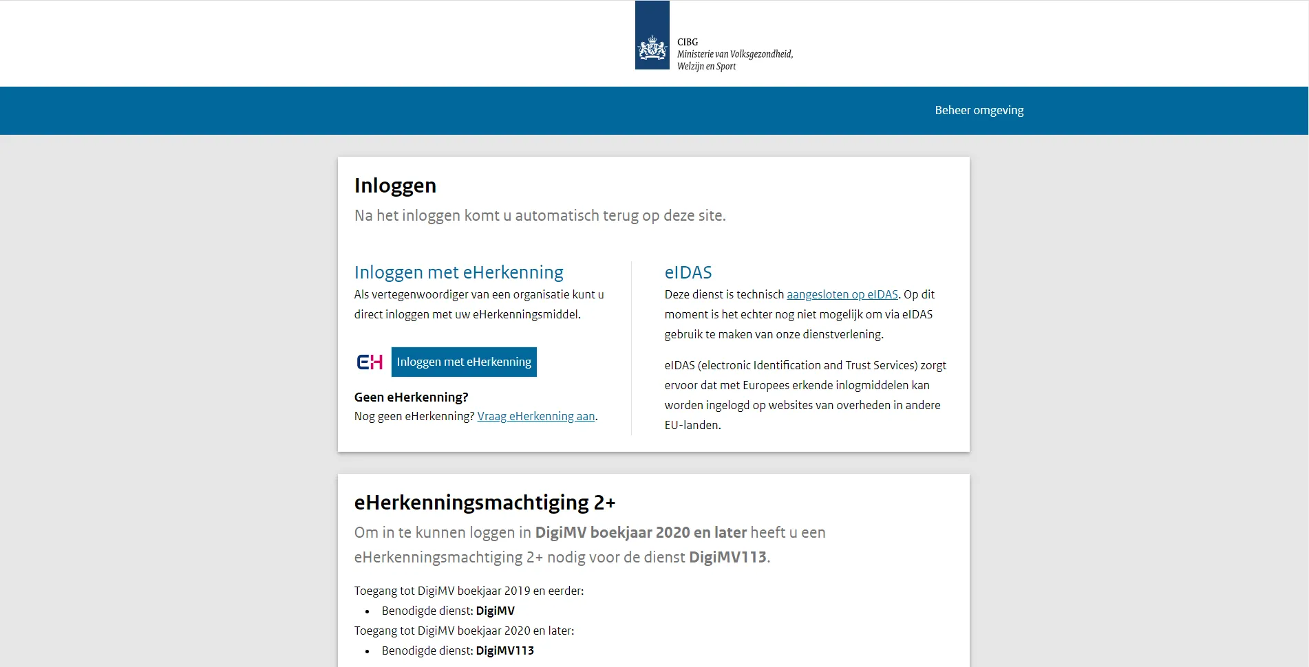 DigiMV-portaal voor de maatschappelijke verantwoording van zorgaanbieders
