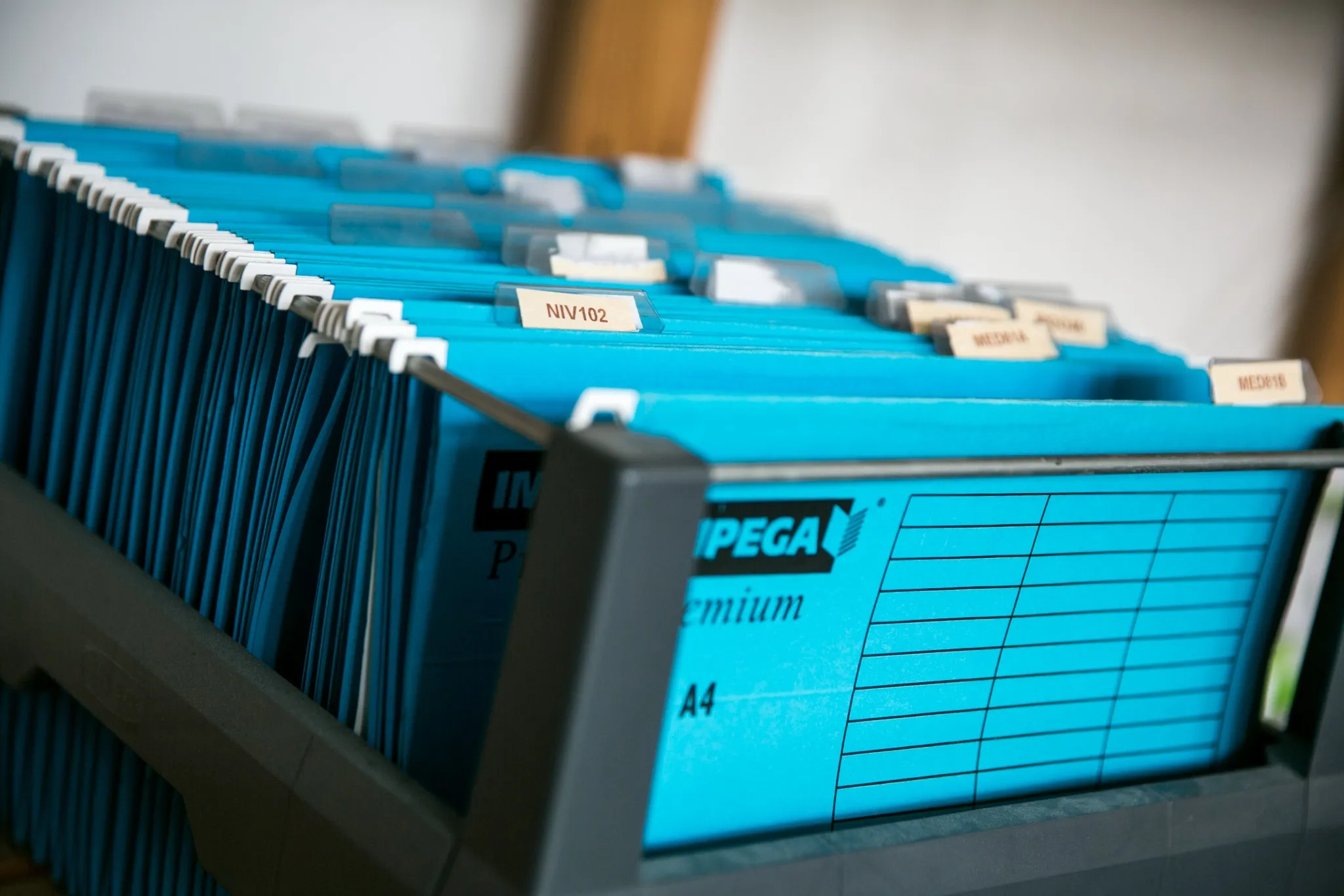 Dossiers voor de verwerking van schriftelijk onderzoek